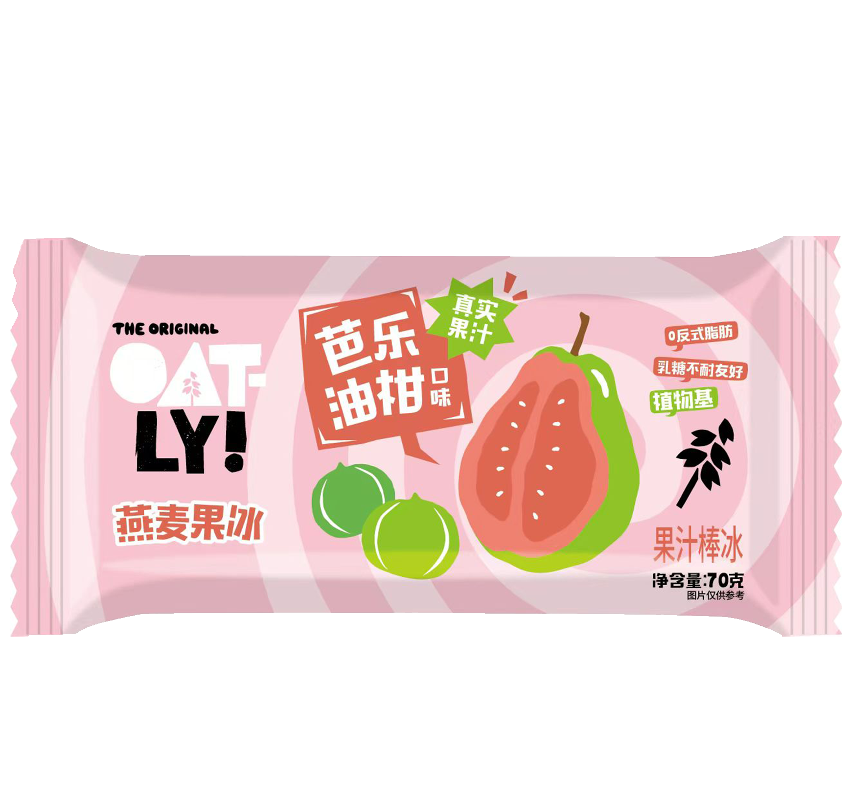 燕麥果冰芭樂油柑口味果汁棒冰